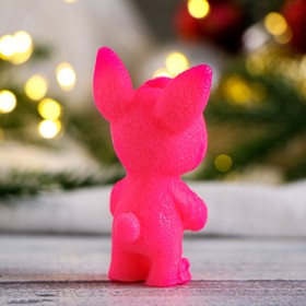 

Фигурное мыло "Кролик в костюмчике" 50гр, розовый