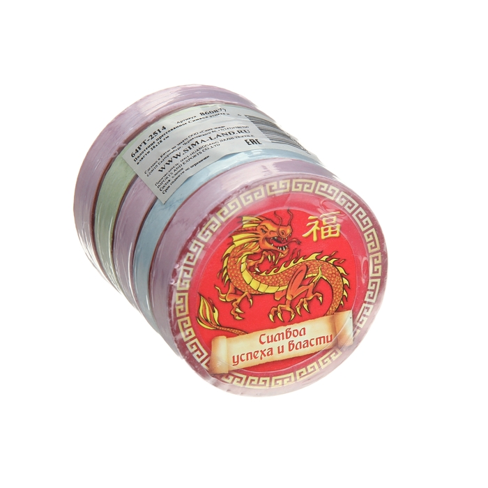 Полотенце прессованное Collorista "Символ успеха и власти", размер 28х28 см, цвет микс