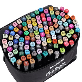 

УЦЕНКА Набор маркеров худож Mazari FANTASIA NOVA, 120 цв (2ст:пулев3.0/клинов6.2)