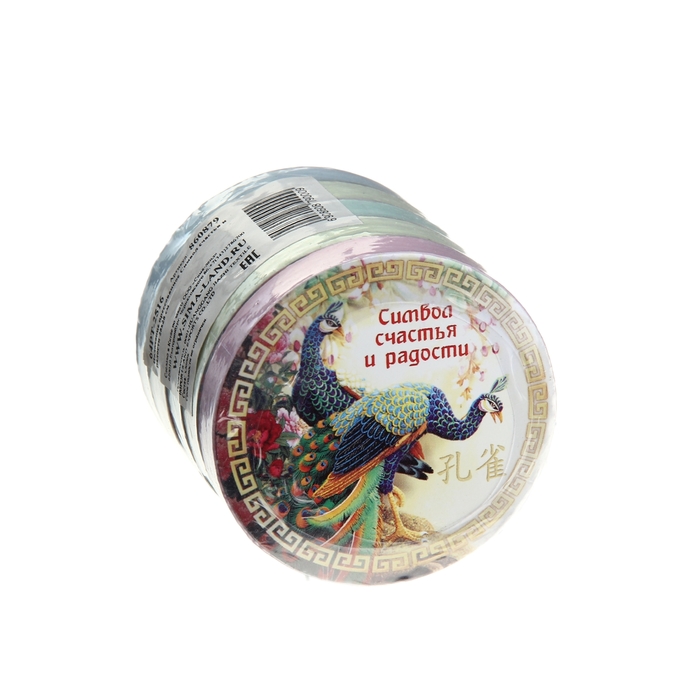 Полотенце прессованное Collorista "Символ счастья и радости", размер 28х28 см, цвет микс