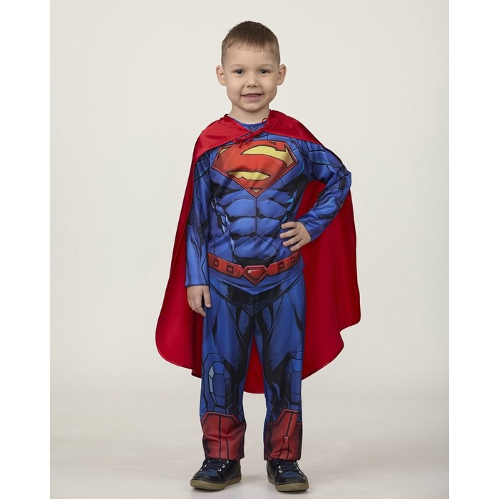 Карнавальный костюм Супермэн без мускулов Warner Brothers р.116-60