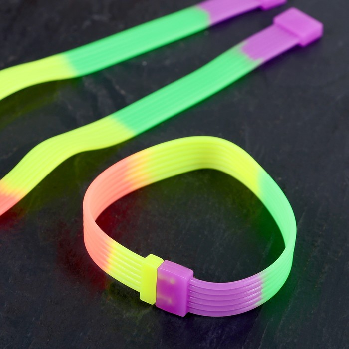 Набор завязок универсальных, 3 шт, 21 см "Мелита", цвета МИКС