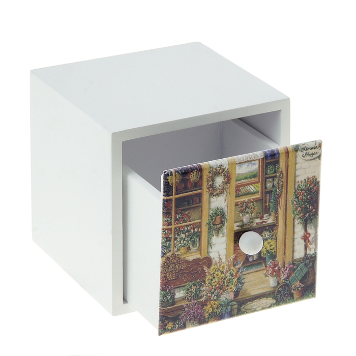Шкатулка "Милый дворик"