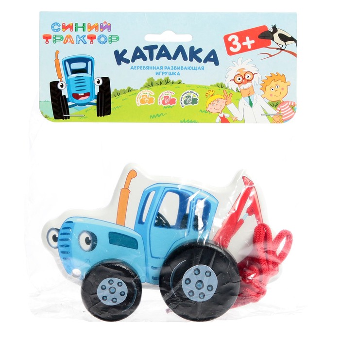 

Каталка «Синий трактор», 12 см