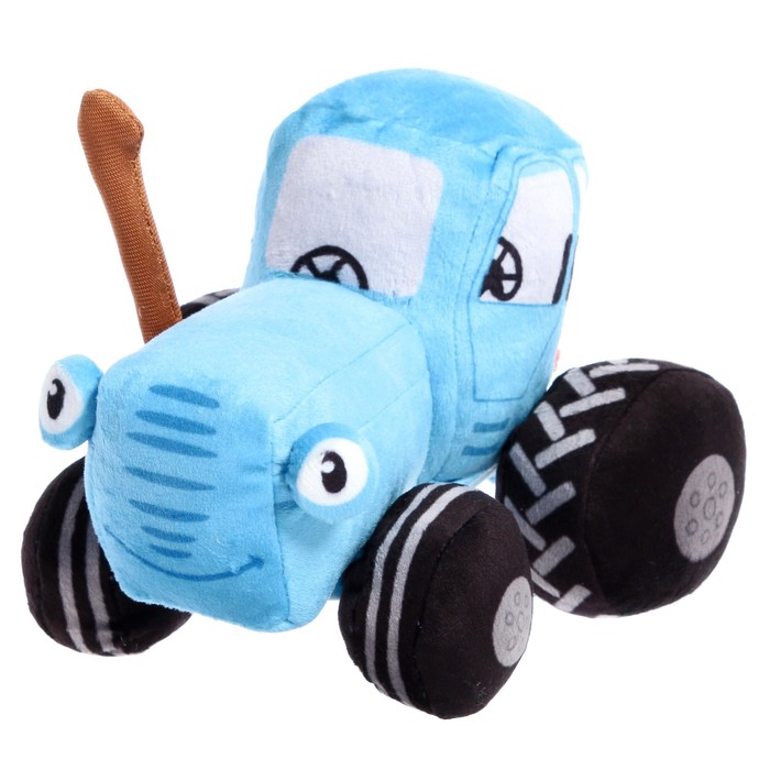 Мягкая музыкальная игрушка «Синий трактор», 18 см