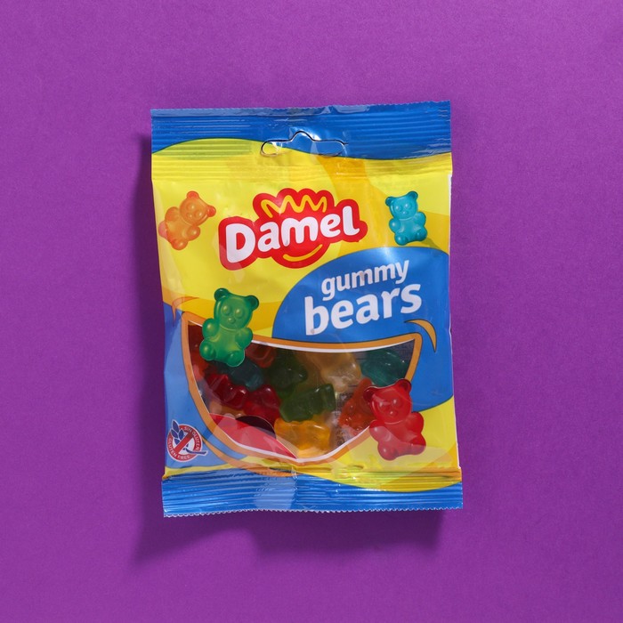 Мармелад жевательный DAMEL Мишки,70г