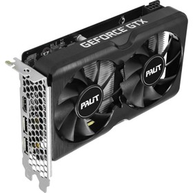 

Видеокарта Palit PA-GTX1630 DUAL 4G, GeForce GTX 1630, 4Gb, 64 GDDR6, HDMI, DP