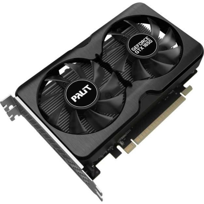 

Видеокарта Palit PA-GTX1650 GP 4G D6, GeForce GTX 1650, 4Gb, GDDR6, HDMI, DP