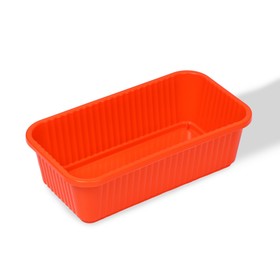 Ящик для рассады, 28.5 × 15.5 × 8.5 см, оранжевый, Greengo