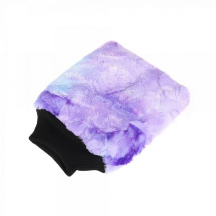 Плюшевая рукавица для мойки PURESTAR Color-pop wash mitt, особо мягкая, 20х25 см, пурпурная   930560