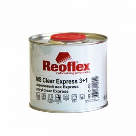 Лак Reoflex Express, акриловый 3+1, 0.5 л, без отвердителя