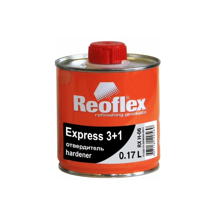 фото Отвердитель reoflex rx h-06 для лака express 3+1, 0,167 л