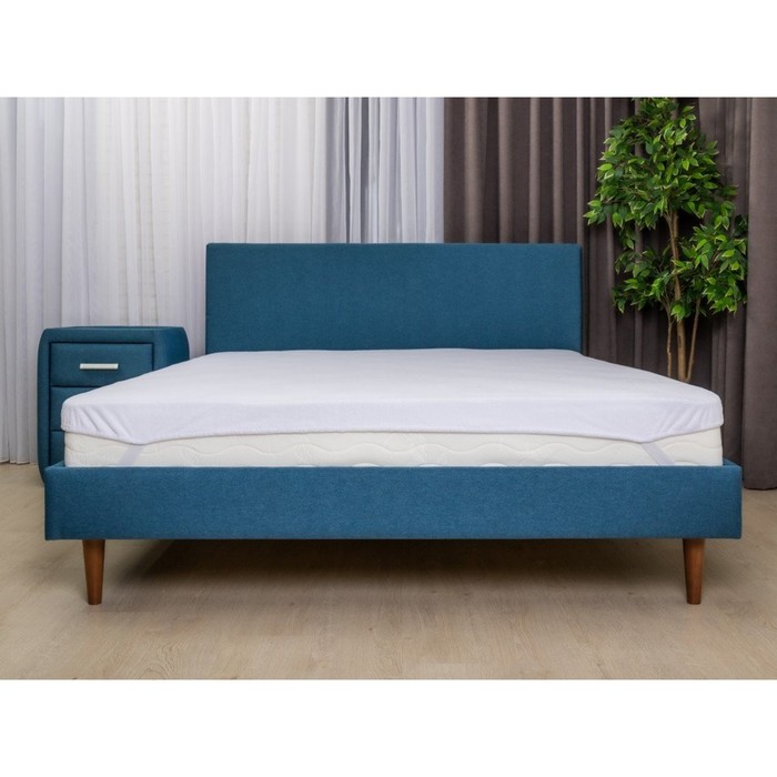 

Защитный чехол Aqua Stop Plush, размер 90x200 см, влагостойкая ткань Coral Fleece