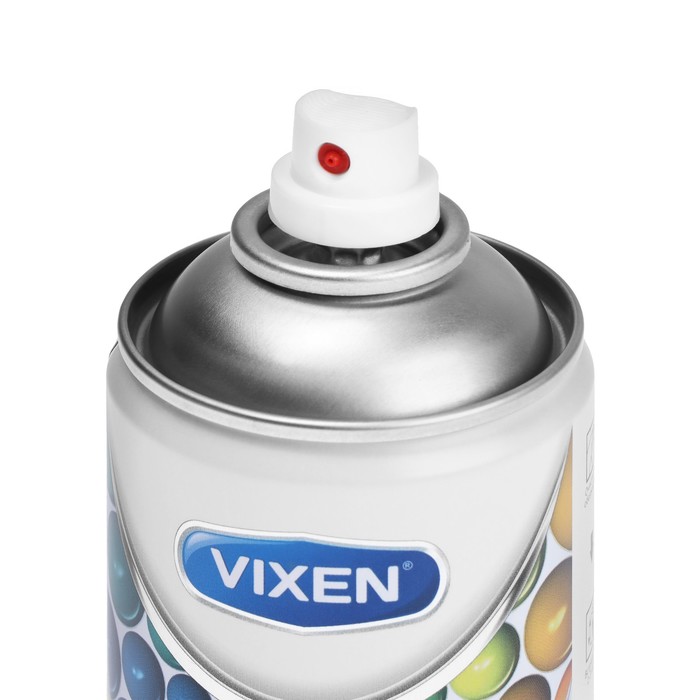 Эмаль универсальная VIXEN, белая матовая RAL 9003, аэрозоль, 520 мл VX-10903