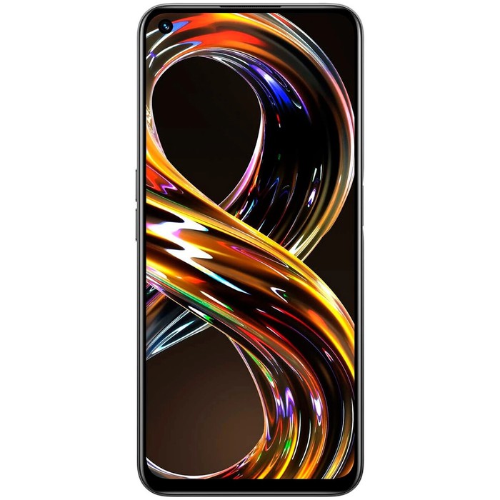 фото Смартфон realme 8i, 6.6", lcd, 2 sim, 4 гб, 64 гб, 50 мп, 16 мп, 5000 мач, nfc, черный