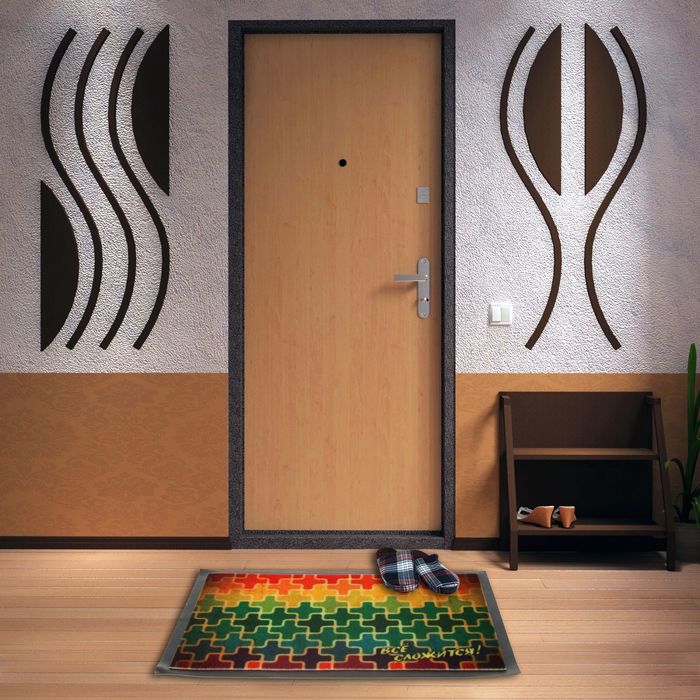 Коврик придверный "Все сложится"