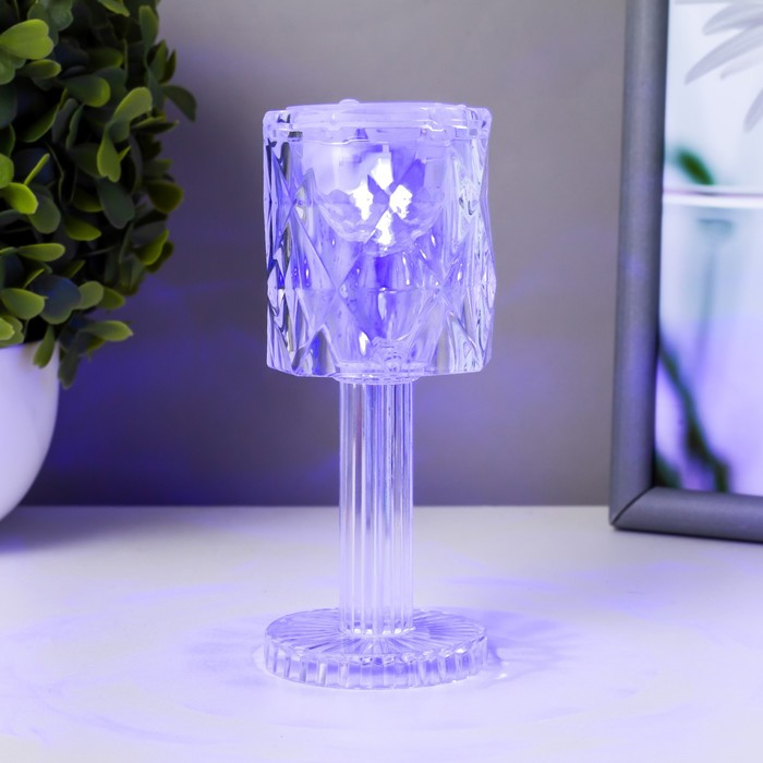 

Ночник "Индо" LED 3хLR1130 прозрачный 4,5х5х12 см