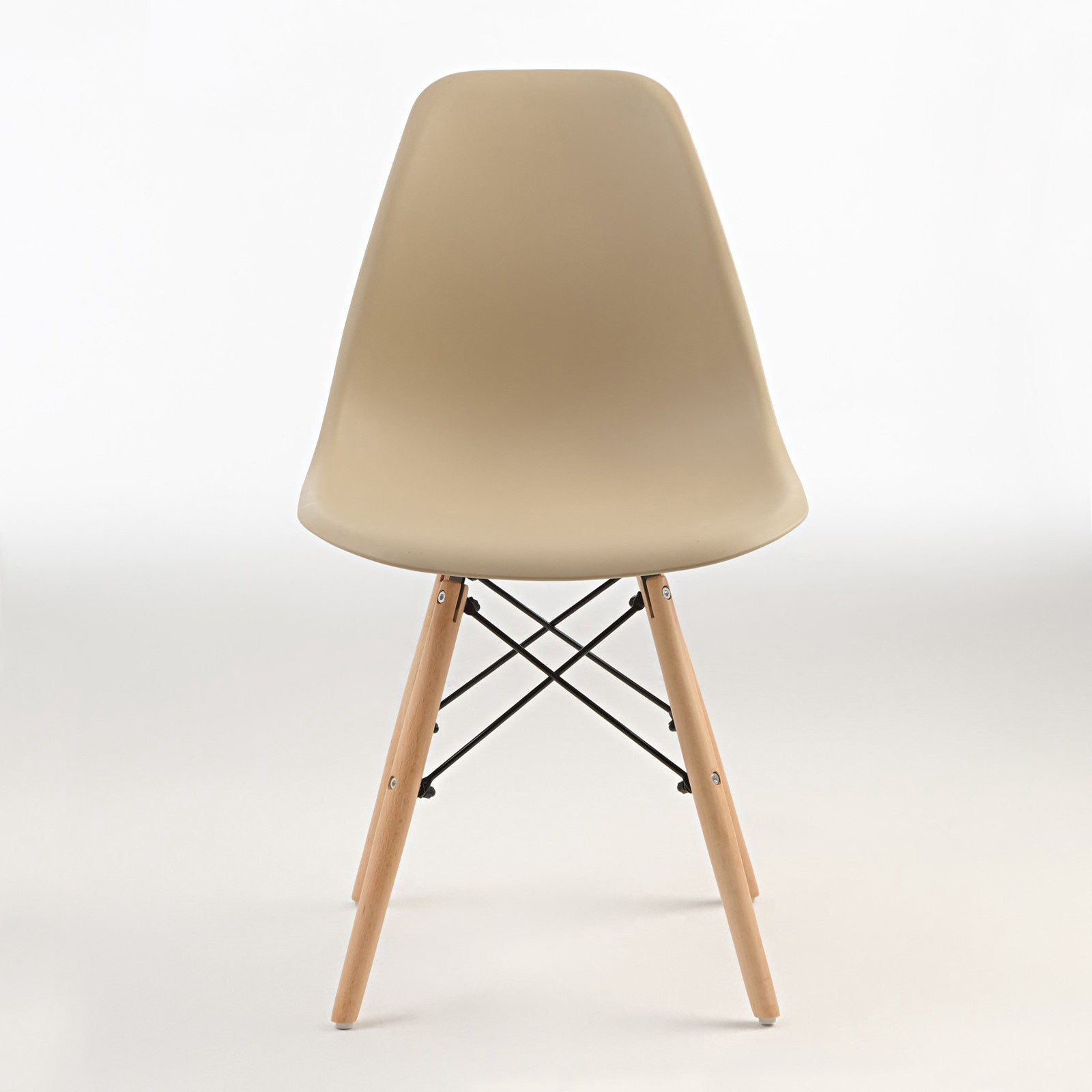 Стул eames dsw бежевый