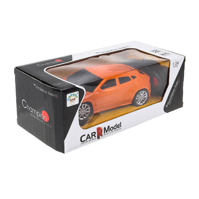 Машина радиоуправляемая "Чемпион", работает от батареек, цвета МИКС