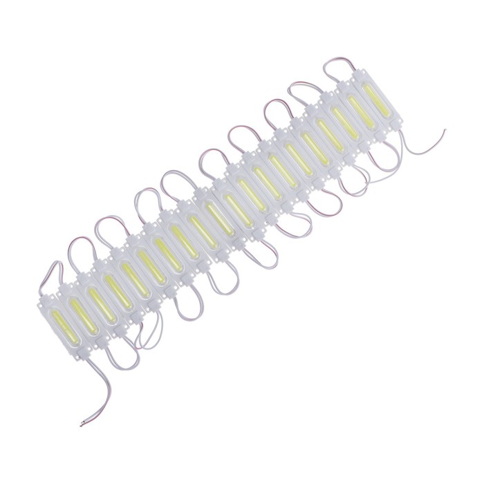 

Светодиодный модуль SMD5730, 2 Вт, COB , 190 Lm, IP65, 6500К , 24V БЕЛЫЙ, набор 20 шт.