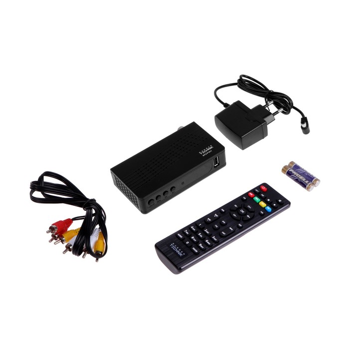 Приставка для цифрового ТВ Wunder Technik WT2-P1511,FullHD,DVB-T2,HDMI, USB, SmartTV, чёрная