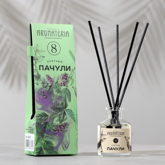 

Диффузор ароматический "Aromateria №8. Знатный пачули", 50 мл