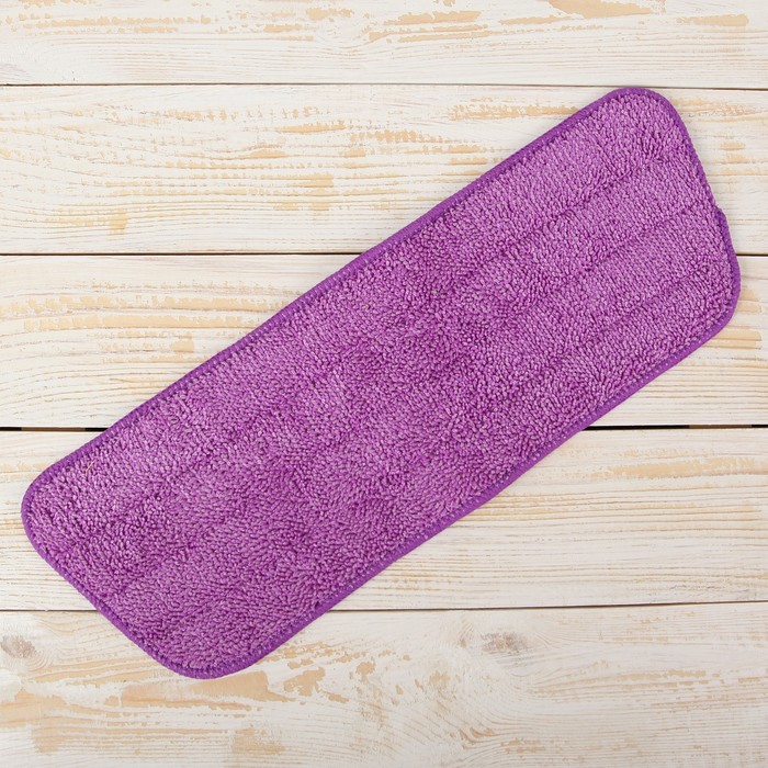 Насадка для швабры с распылителем 14х40 см, микрофибра