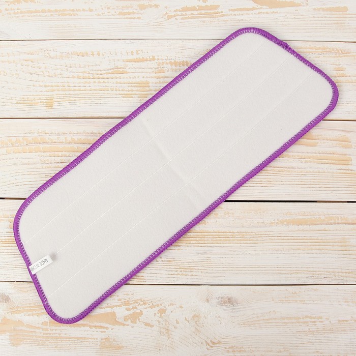 Насадка для швабры с распылителем 14х40 см, микрофибра