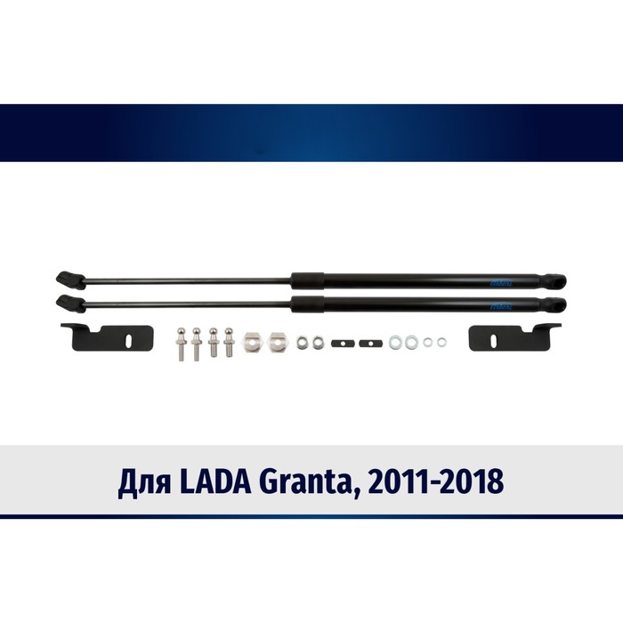 Упоры капота для LADA Granta, 2018-, LADA Granta Classic, 2022-, набор 2 шт