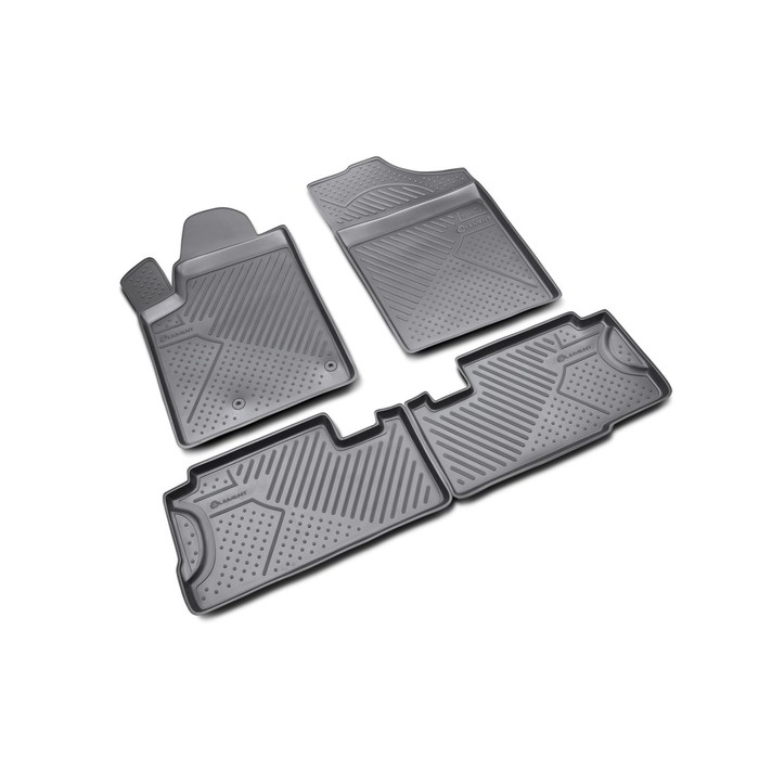 

Коврики в салон PEUGEOT Partner 06/2008-, 4 шт. (полиуретан)