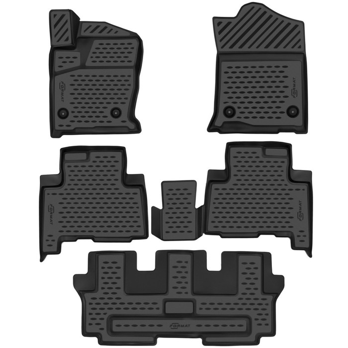 

Коврики 3D в салон HAVAL H9, 2015-, 5 шт., повышенная износостойкость
