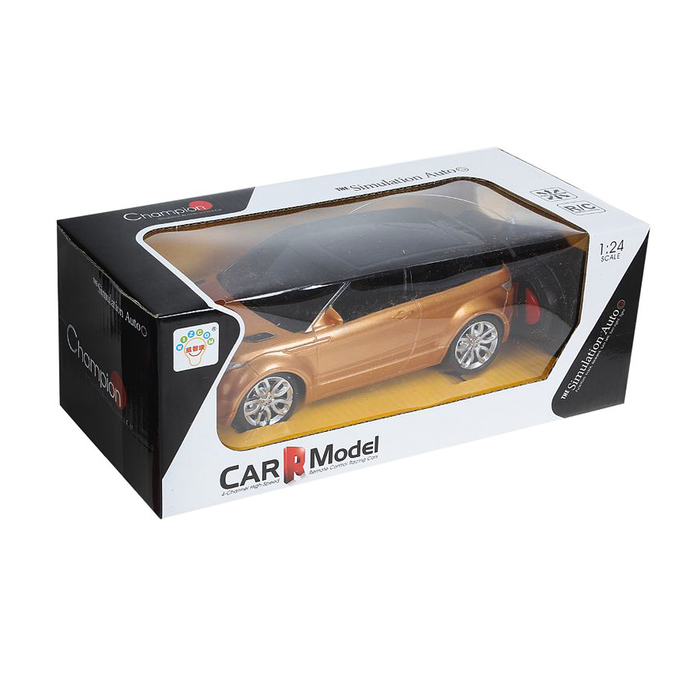 Машина радиоуправляемая "Кроссовер", работает от батареек, масштаб 1:24, цвета МИКС