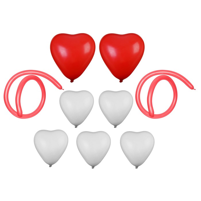 Набор шаров для моделирования "Сердце с палочкой"