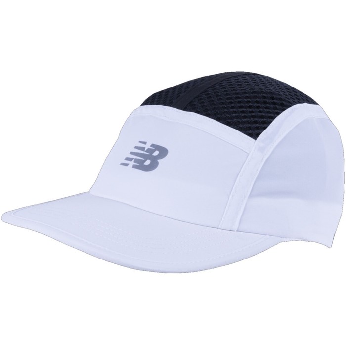 Бейсболка унисекс New Balance Running Stash Hat (LAH21001-WT)