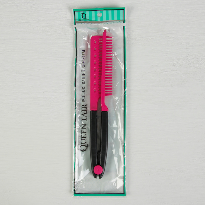 Расческа для выпрямления волос при помощи фена