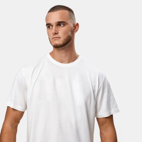 

Футболка мужская, цвет молочный, размер 52 (2XL)