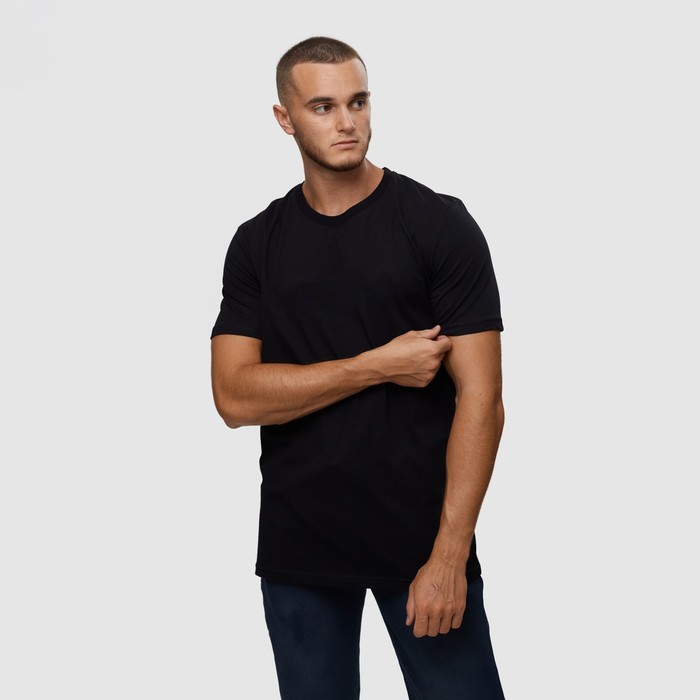 Футболка мужская, цвет чёрный/принт МИКС, размер 2XL футболка мужская цвет чёрный размер 2xl