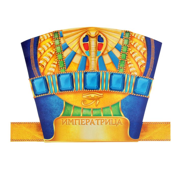 Шляпа на ободке "Клеопатра"