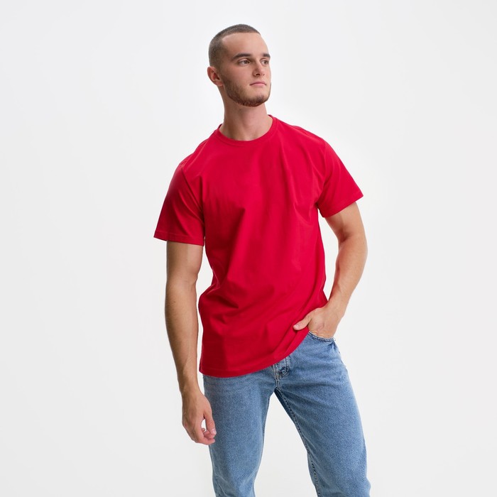 Футболка мужская, цвет красный, принт МИКС, размер XL футболка мужская цвет красный принт микс размер xl
