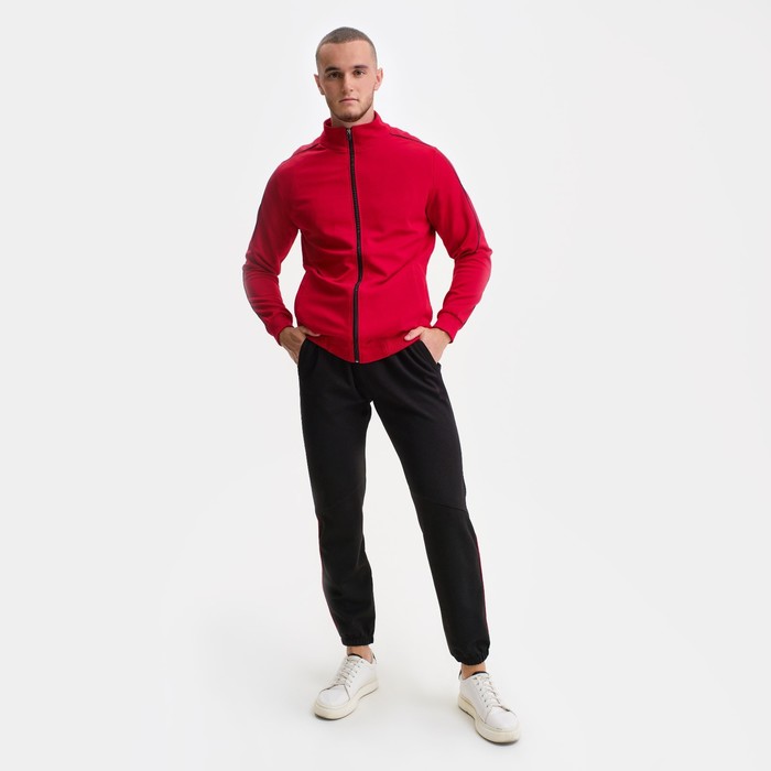 фото Костюм спортивный мужской цвет красный, р-р xl