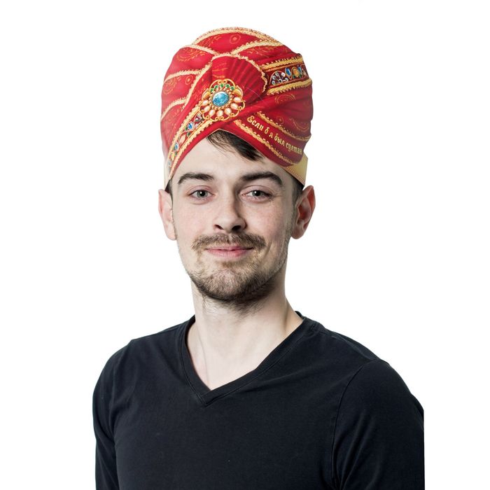 Шляпа на ободке "Если б я был султан"