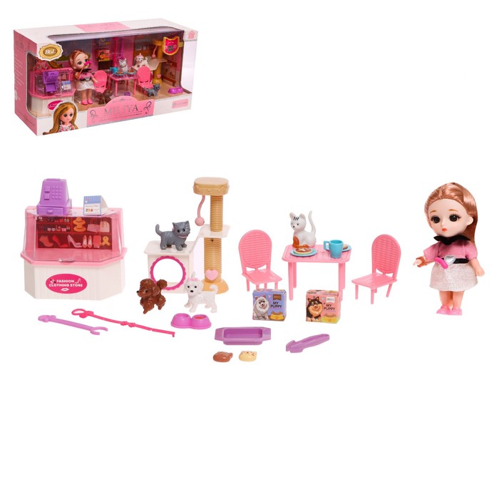 Набор игровой «Магазин Алисы» с мебелью и аксессуарами