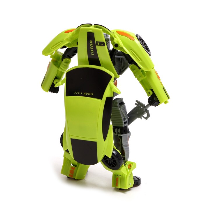 Робот "Автобот", трансформируется, цвет зелёный
