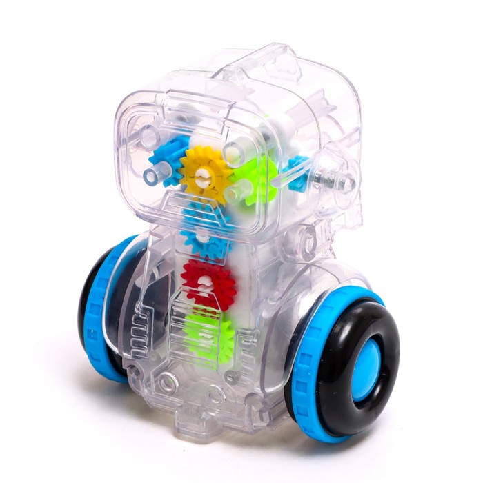 Робот инерционный "Шестерёнка", цвета МИКС