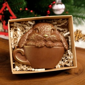 

Шоколад фигурный "Зайка в кружке", 80 г