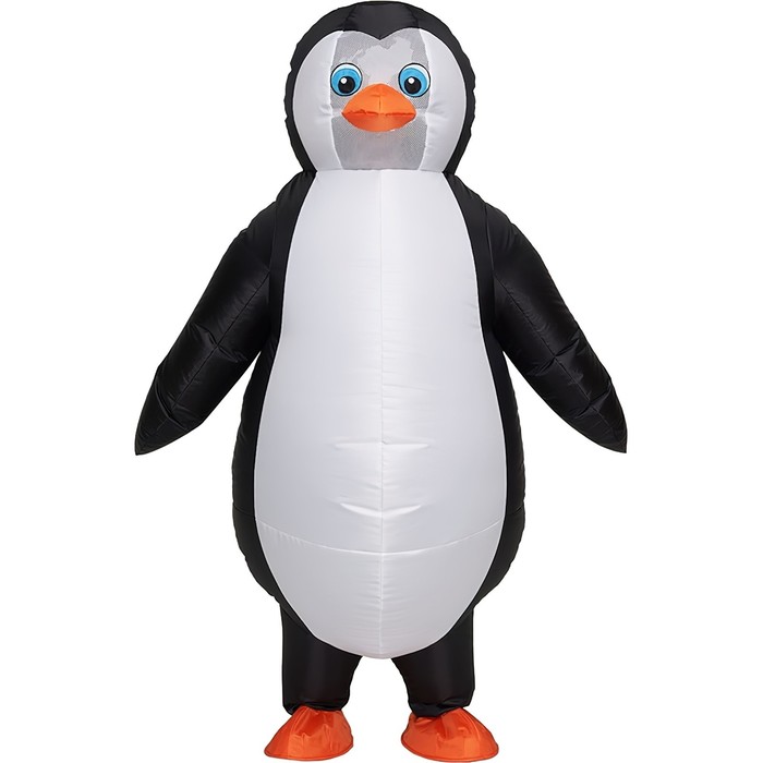 фото Костюм надувной "пингвин", рост 150-190 см праздникус