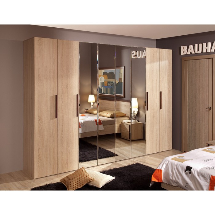 

Шкаф для белья Bauhaus 7, 602 × 400 × 2300 мм, цвет дуб сонома