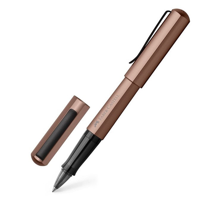 

Ручка-роллер Faber-Castell Hexo, чёрная, 0,7 мм, шестигранная