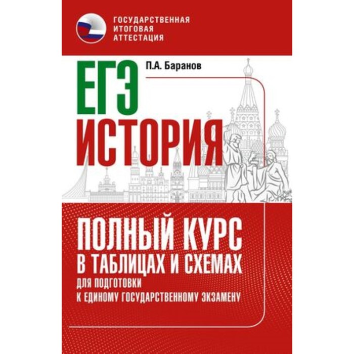 

ЕГЭ. История. Полный курс в таблицах и схемах для подготовки. Баранов П. А.