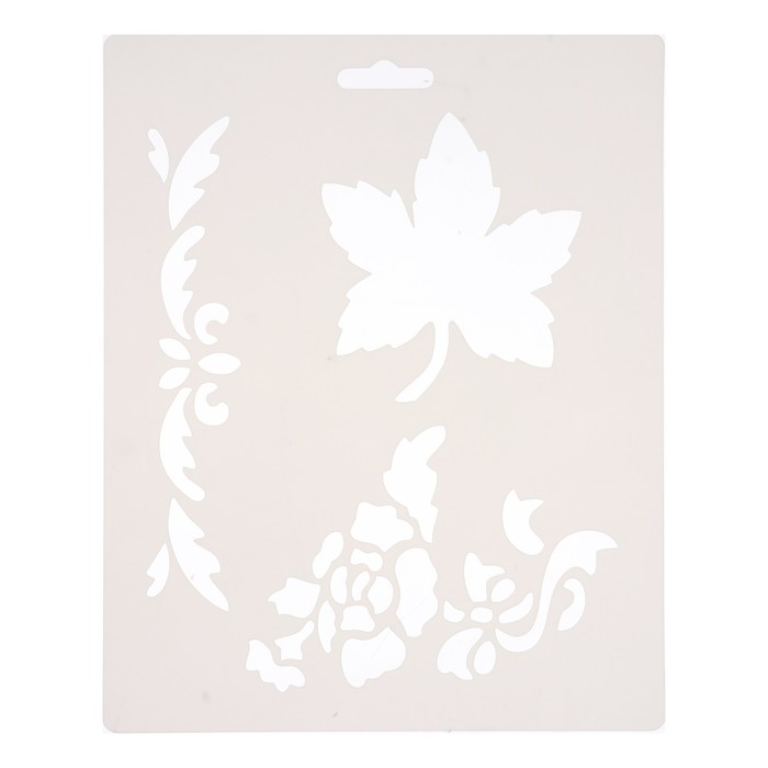 

Трафарет для рисования "Растительный" 25,5 х 20,5 см